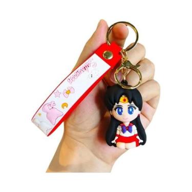Imagem de Chaveiro De Figuras De Gato Anime Sailor Moon, Mars, Júpiter, Mercúrio