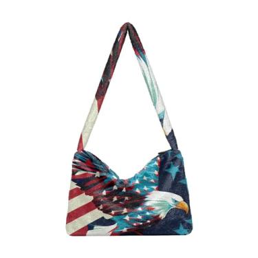 Imagem de GAIGEO Bolsas de ombro femininas Pink Cupcakes, bolsas médias para mulheres, bolsas de outono, Ferocious Flying 2, One Size