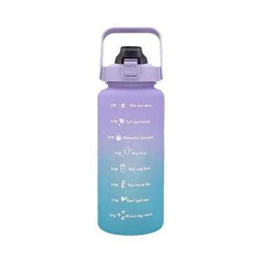 Imagem de Garrafa De Água Motivacional À Prova De Vazamentos 300ml 750ml 2L Para