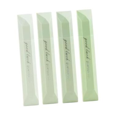 Imagem de Sclmgo Rolo com 4 Fitas Adesivas, Fita Adesiva para Artesanato, Material Multiuso para Diários, Fita para Scrapbooking, Dupla Face, para Trabalhos Escolares, verde