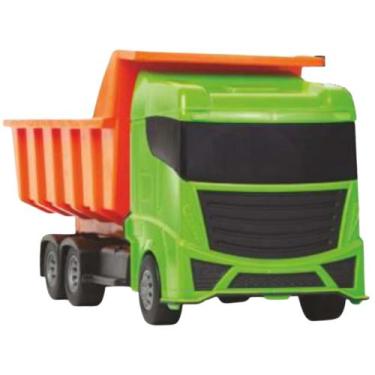Imagem de Brinquedo Caminhão Caçamba Basculante Super Reforçado 47cm X 20cm - Fr