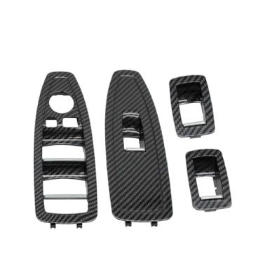 Imagem de Maçaneta interna da porta com acabamento da tampa externa compatível com BMW 3 4 Series M3 M4 F30 F34 F36 F32 F33 F80 F82 F83(Switch Panel 4pcs A)