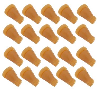 Imagem de GLOGLOW Dedo Depenador, Material de Borracha, Remoção Eficiente de Penas, Compatível Com Acessórios de Máquina Depenadora de Aves para Frango e Pato, 20 Peças de 4 Cm de Comprimento (Curto 4cm)