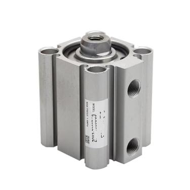 Imagem de CDQ2B, CDQ2A Cilindro Pequeno Duplo Ação Haste Única com Interruptor Magnético Curso 5-100 mm (Cor: 40-75DZ, Tamanho: CDQ2A com ímã em)