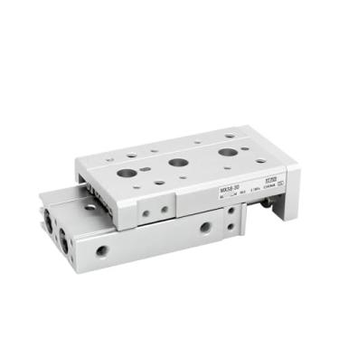 Imagem de PXNQMTJM MXS16 Series Pneumático Slide Duplo Haste Guia Trilho Cilindro Furo 16 mm Curso 10-125 mm MXS16-30 MXS16-125 -B, BS, BT (Cor: MXS16-30, Tamanho: -BS)