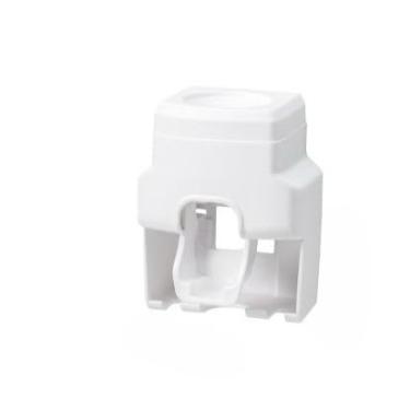Imagem de Dispenser Aplicador Creme Dental Pasta Dente Suporte Escovas(BRANCO)