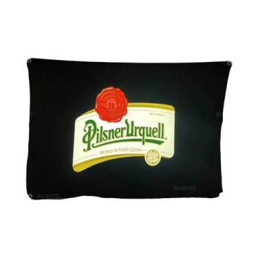 Imagem de Bandeira Artística De Camping Com Logo Da Cerveja Pilsner Urquell De A