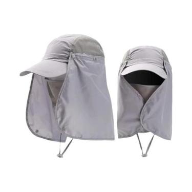 Imagem de Boné Unissex De Secagem Rápida Com Proteção UV Respirável Para Caça, C