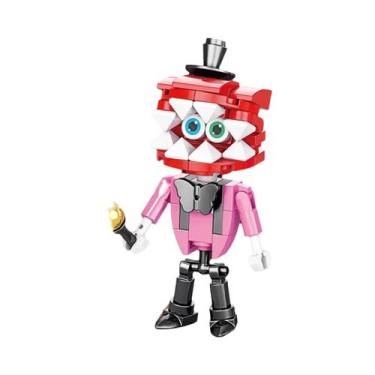 Imagem de Conjunto De Blocos De Montar De Figuras De Anime De Circo Digital Fofo