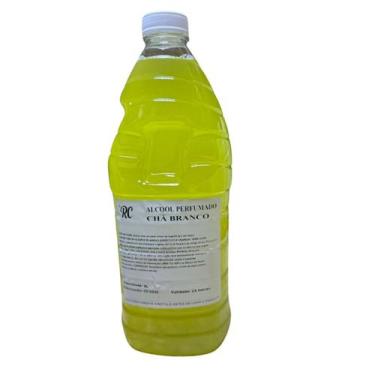 Imagem de Alcool Perfumado Limpa e Perfuma Chá Branco 2 Litros RC