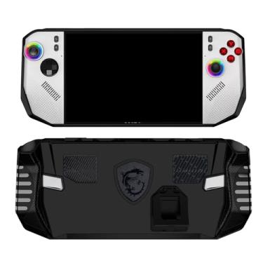 Imagem de Capa protetora com suporte de TPU para MSI claw 8 Z2, capa protetora antichoque, capa antiderrapante e antiarranhões (preto)