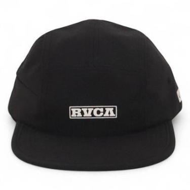 Imagem de Boné RVCA Five Panel Option - Preto (Aba Flexível)-Unissex
