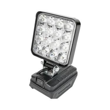 Imagem de Lanterna LED Portátil Dewalt 18V, Holofote Sem Fio Para Trabalho Ao Ar