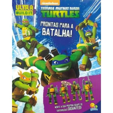 Imagem de Tartarugas ninjas - teenage mutant ninja turtles - prontas para a bata