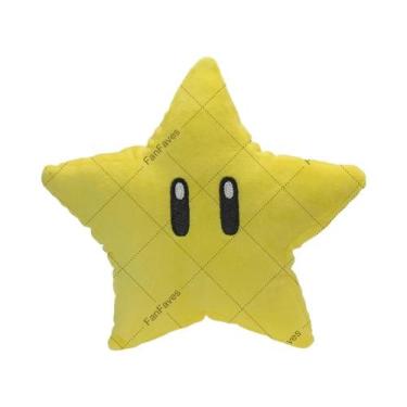 Imagem de Boneco De Pelúcia Super Estrela Amarela 16-24CM Brinquedo De Mario Par