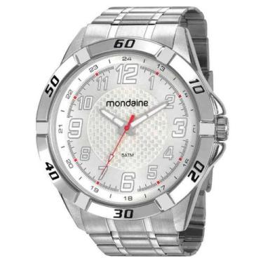 Imagem de Relógio Masculino Mondaine Prateado 32649G0MVNE1