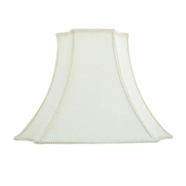 Imagem de Cupula De Abajur Trabalhada Estilo Oitavada Algodão - Tangerina Mca, B
