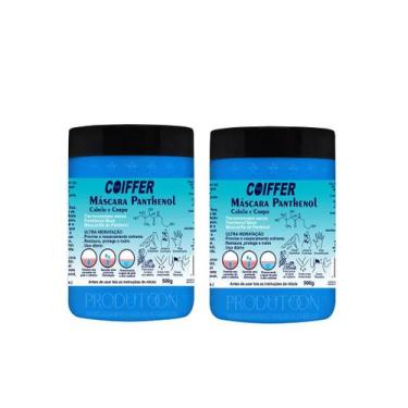 Imagem de 2 Máscara Panthenol Coiffer 500gr Hidratação Profunda