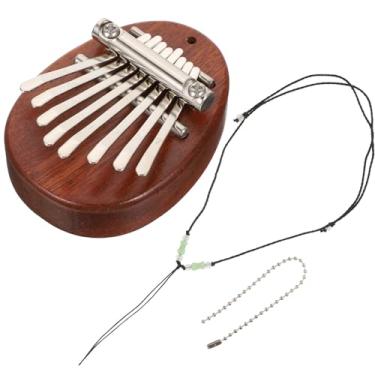 Imagem de ifundom Mini Kalimba com piano de dedo de corda com 8 teclas, mini piano de polegar, instrumento musical para crianças e adultos iniciantes