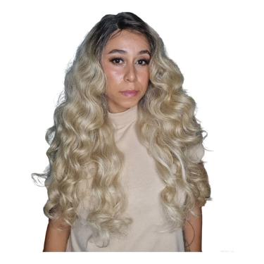 Imagem de Front Lace Ondulada longa 70 cm Fibra Futura
