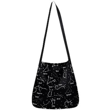 Imagem de BeeGreen Bolsa tiracolo Stars Ultimate – Bolsa reutilizável para compras de supermercado – Dobrável, compacta, portátil, lavável na máquina