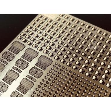 Imagem de MRY-SFW CYE007 PE Escada de corrimão impermeável DoorRadar para navio alemão da Marinha 1/700 da Segunda Guerra Mundial