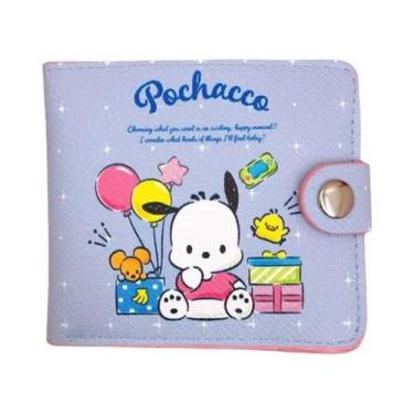 Imagem de Carteira De Moeda Em Couro PU Sanrio Hello Kitty Para Crianças, Porta 