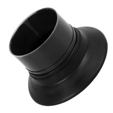 Imagem de Luqeeg Amplificador de Baixo de Tambor ABS Reforçado para Fácil Uso, Adequado para Apresentações de Bateria (WP06 Preto)