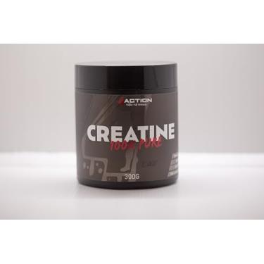 Imagem de Creatina Monohidratada 100% Pura 4Action 300g – Suplemento de Alta Performance para Ganho de Força, Potência e Massa Muscular – Sem Açúcar, Sem Glúten, Máxima Pureza e Solubilidade