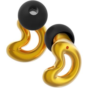 Imagem de Tampões de ouvido de redução de ruído Pro Concerto patenteados de 5 camadas para concertos de tamanho XS/S/M/L, protetores auriculares reutilizáveis para eventos de música ao vivo, som claro