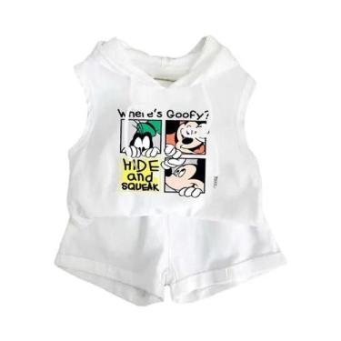 Imagem de Conjunto Infantil Mickey Mouse 2 Peças: Camiseta E Shorts - Roupa Infa