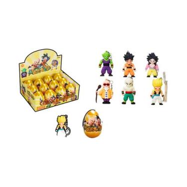 Imagem de 12 Peças Chaveiro Bola Ovo Caixa Surpresa Boneco Stitch Pingente Para 