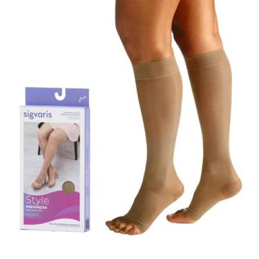 Imagem de Meia de Compressão 3/4 Sigvaris Audace 15-20 mmHg, M