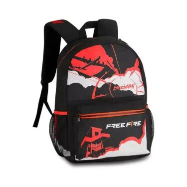 Imagem de Mochila De Costas Free Fire Vermelho 17,5 Up Fr2487