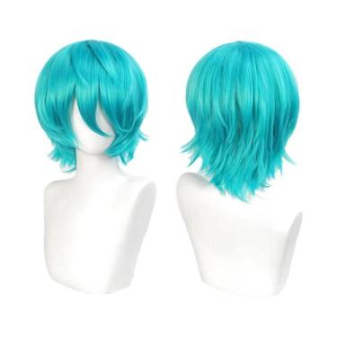 Imagem de Peruca Sintética Curta Ondulada Bob De 14 Polegadas Para Mulheres, Res