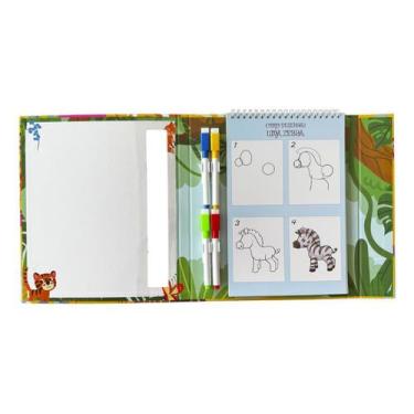 Imagem de Escreva e Apague - Desenhando os Animais da Floresta - GIRASSOL, Sorti