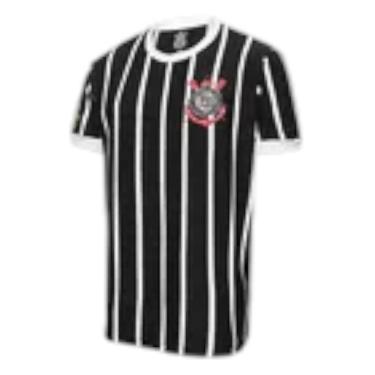 Imagem de Camisa Corinthians Democracia 82 Retro - Licenciada Coimbra-Unissex