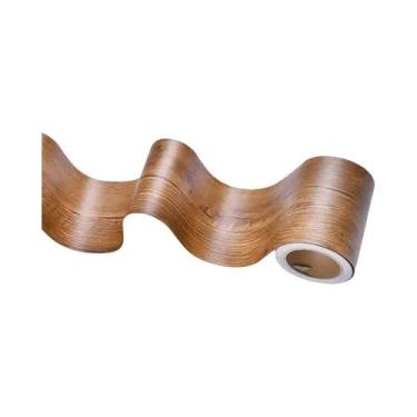 Imagem de Fita Adesiva De 10M Com Textura De Madeira Realista Para Renovação De 