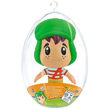 Imagem de Bonecos Vila Do Chaves Brinquedo Infantil No Ovo De Páscoa 10 cm - Líd