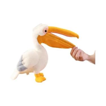 Imagem de Brinquedos De Pelúcia Educativos De Simulação De Animais: Papagaios, T