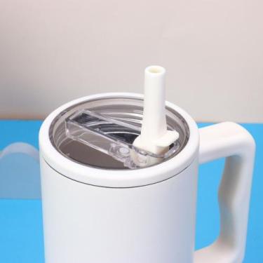 Imagem de Copo Térmico TR-018 1200ml Inox com Canudo, Alça, Tampa 40oz, com Bico