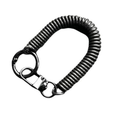 Imagem de Porta-Cartão De Identificação Retrátil Colorido Com Fecho Lagosta, Cha