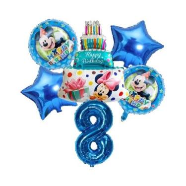 Imagem de Conjunto De Balões Mickey E Minnie Para Decoração De Festa De Aniversá