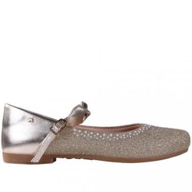 Imagem de Sapatilha Infantil Feminina Pampili Angel com Strass 100.541.000-Feminino