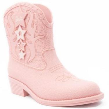 Imagem de Bota Barbie Western Grendene Kids Menina - Rosa - 34-Feminino