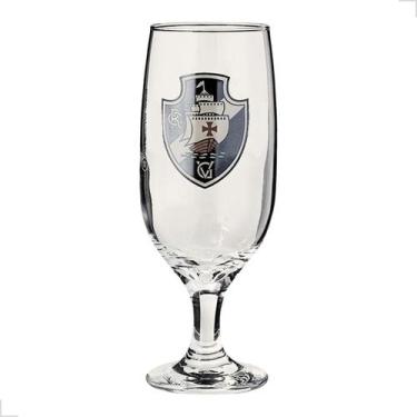 Imagem de Taça Copo de Time Vasco Cerveja Chopp 300ml Licenciado Oficial - ALLMI