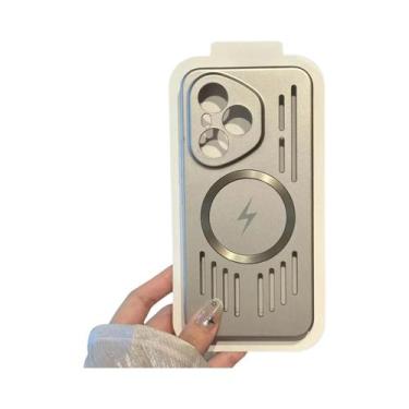 Imagem de Capa Magnética Huawei Honor Com Dissipação De Calor, Capa De Metal PC 