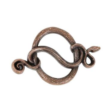 Imagem de Cinto Vintage Medieval Feminino Com Fivela De Cobra, Acessório Viking 