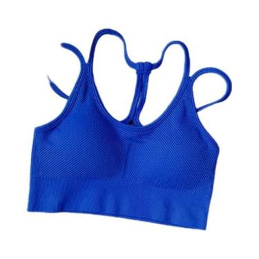 Imagem de Sutiã Esportivo Feminino Respirável E Antichoque, Sem Costura, Para Fi