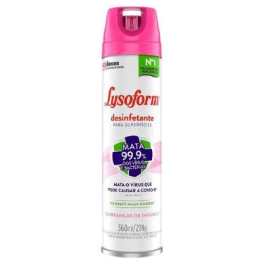 Imagem de Desinfetante Lysoform Aerosol Lembranças de Infância 360ML